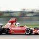 Chris Amon drives an Ensign Cosworth at the XXVIII BRDC Graham Hill International Trophy in April 1976.